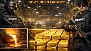 Inside a Government Gold Factory | How 24K Gold Is Made