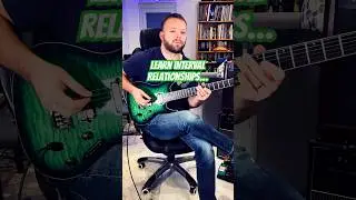 Quick guitar tip - Learn interval relationships for better soloing