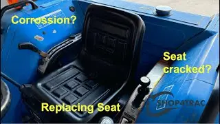 How to replace your Seat Iseki, Kubota, Yanmar or Hinomoto seat | DIY