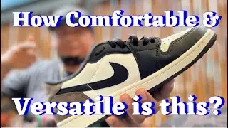 Jordan 1 Low OG Mocha on Feet  | 1 Week Wear Test