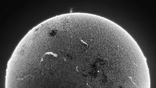 Close-Up View of The SUN Through My Solar Telescope