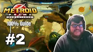 Metroid Prime Remastered - Flaahgra, Varia Suit, Boost Ball, Space Jump - 100% Walkthrough Part 2