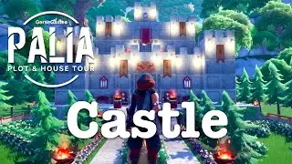 Castle / Palia House & Plot Tour / Design by @pinkmaegaming