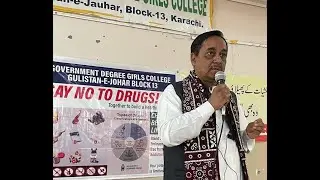 Students Engage with Rafi Ahmed on Antinarcotics Issues in Karachi@TheRealTalk-b5j