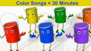 Color Songs + 30 minutes/ English for kids
