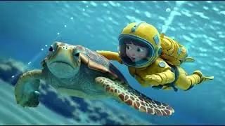 Mia&rsquo;s Ocean Discovery 🌊 Kids Song about Octopus, Turtle & Seahorse | Kinderlied Englisch