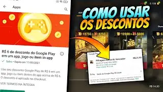 COMO USAR OS DESCONTOS DA PLAY STORE EM QUALQUER JOGO!