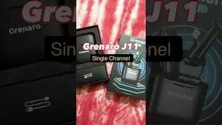 Android + iPhone Wireless Mic Under Budget | Unboxing Grenaro J11 Microphone #unboxing #microphone