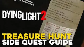 Dying Light 2 Treasure Hunt Side Quest Guide (How To Open The Safe) C4 Locations
