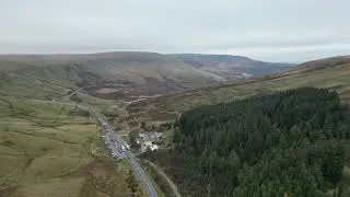 Drone Clips - Base of Pen y Fan, Brecon Beacons, Wales, UK