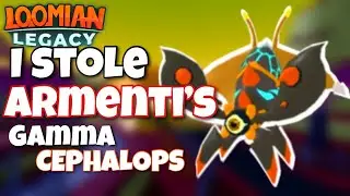 I Stole Armenti's GAMMA CEPHALOPS and DESTROYED EVERYONE! (Loomian Legacy PvP)