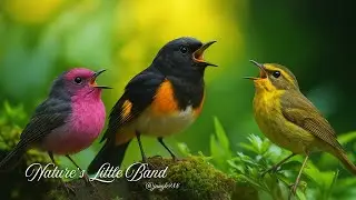 Relaxing Bird Sounds 4K~ Birds Singing Heal Stress, Anxiety And Depression, Heal the Mind