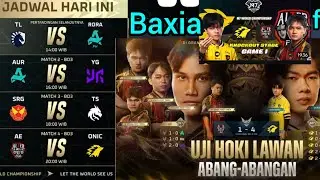 Live AE vs Onic Indonesia Mobile legend M7 Champion 2026