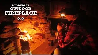 building an outdoor fireplace (2/2)