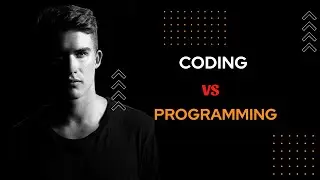 Difference between programming and coding