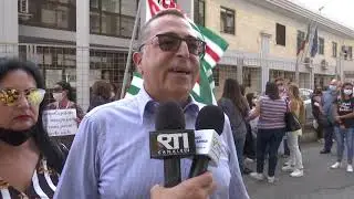CROTONE SIT IN DEI 107 DIPENDENTI EX ABRAMO