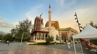 Virtual Walking Through Tirana ,The Albanian Capital City