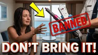 Leave Your DYSON at Home! 10 ITEMS Cruise Security Will Immediately Confiscate from Your Luggage