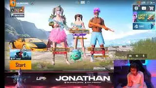 Jonathan reacts on Enigma 😜|| JONATHAN PURE 1v4 FIGHT