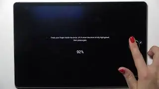 Samsung Galaxy Tab S10 Plus 5G - How to Add a Fingerprint? | Set Up Biometric Security