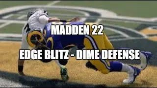 Madden 22 Glitches Cheats and Tips - Edge Blitz - Dime Defense