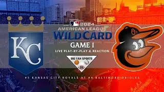 AL Wild Card Series Game 1 - Royals at Orioles - Live Play-by-Play & Reaction
