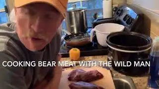 How too cook Bear meat