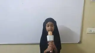 Afia Naaz Reading Some English Sentences With Urdu Translation | Ghani Academy |