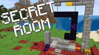 Minecraft new secret room in ruined portal!