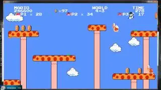Mari0 Online: Incompetence Bros with Portals ( Part 1 )