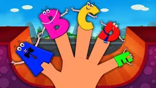 Alphabets Finger Family | ABC Song | English Nursery Rhymes