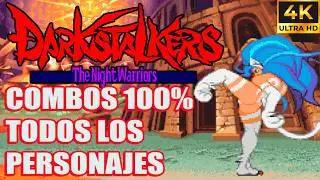 Darkstalker Night Warriors Death combo All Characters (2025)