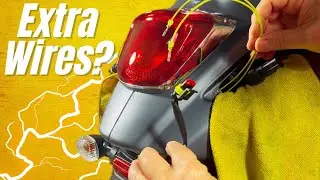 Модификация ходовых огней для скутера Vespa Sprint 150 &mdash; подробный пошаговый процесс + крепление ...