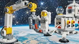 LEGO ISS Emergency! Micrometeorite Hit & Spacewalk Repair (Cinematic Stop Motion)