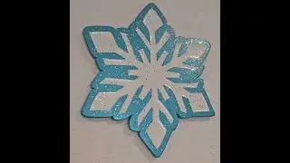 '25 Snowflakes - #1 #christmas #christmasmusic #christmascraft  #handmade #crafting #timelapse