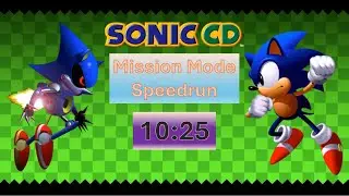 [TIED WORLD RECORD] Sonic CD - All Base Game Missions Speedrun (Sonic Origins)
