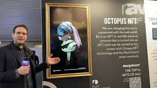 ISE 2023: Octopus Digital Signage Showcases NFT Integration, Combining NFT Art Purchase With Display