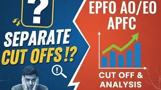 Separate Cut Off for EPFO AO/EO & APFC | Realistic, Category-Wise Breakdown
