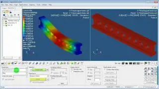Hypermesh 10 - Beam - Pressure Loading