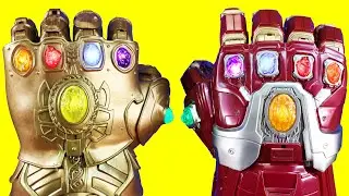 Building Hulk Figures | Ultimate Infinity Gauntlet Vs. Nano Gauntlet