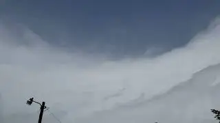 The Eye of hurricane Michael