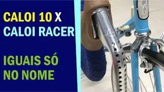 #033 CALOI 10 X CALOI RACER [CONHEÇA AS DIFERENÇAS ENTRE UMA BIKE ESPORTIVA E UMA BIKE DE CORRIDA]
