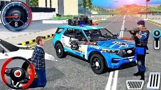 🚔🚨Police car driving 3D game play video games||👿new car police driving gaming video||android game🚓🌹