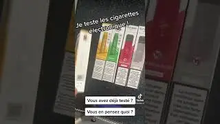 Je teste les cigarettes &eacute;lectroniques et puffs pour arr&ecirc;ter de fumer !