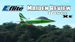 E-FLITE HAVOC XE 80mm EDF FIRST FLIGHT AND REVIEW
