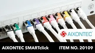 AIXONTEC SMARTclick Cat.6A patch cable with modular latch protection Item No. 20109