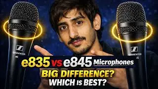 Sennheiser e835 vs e845 Review | Which Microphone Is Better for Live Sound? Islamabad Sound