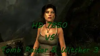 Тест HD 7850 VS Tomb Raider & Witcher 3