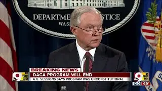 Attorney general calls DACA program unconstitutional