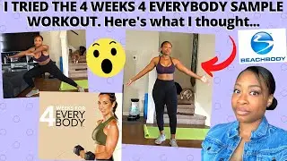 Брианна пробует Beachbody за 4 недели для всех